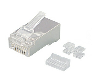 楽天市場】ジェフコム カテゴリー6用モジュラープラグ 単線専用