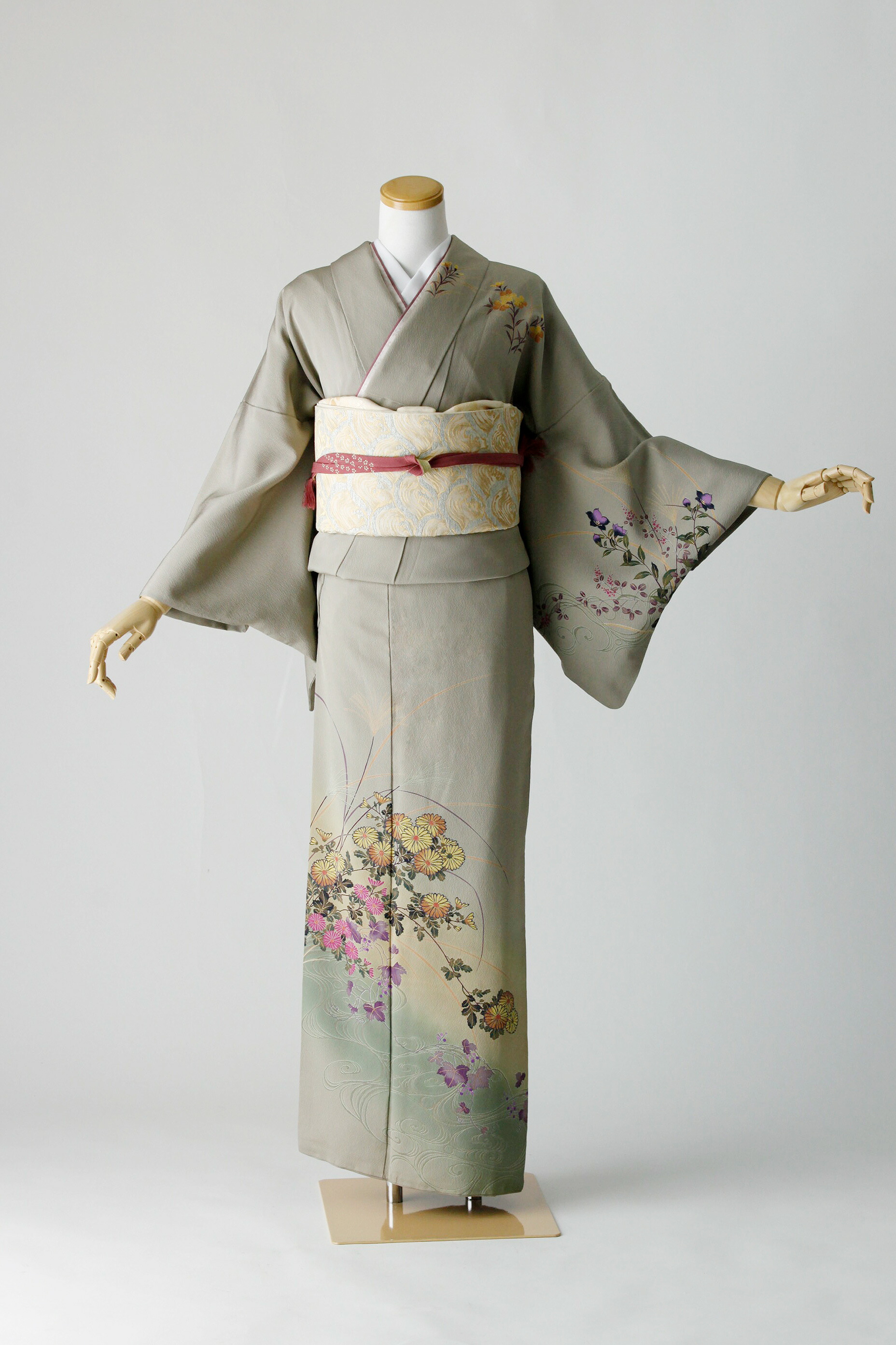 訪問着 身長145-160cm h-332 楽天市場】【レンタル】訪問着 フルセット 正絹 適応身長145