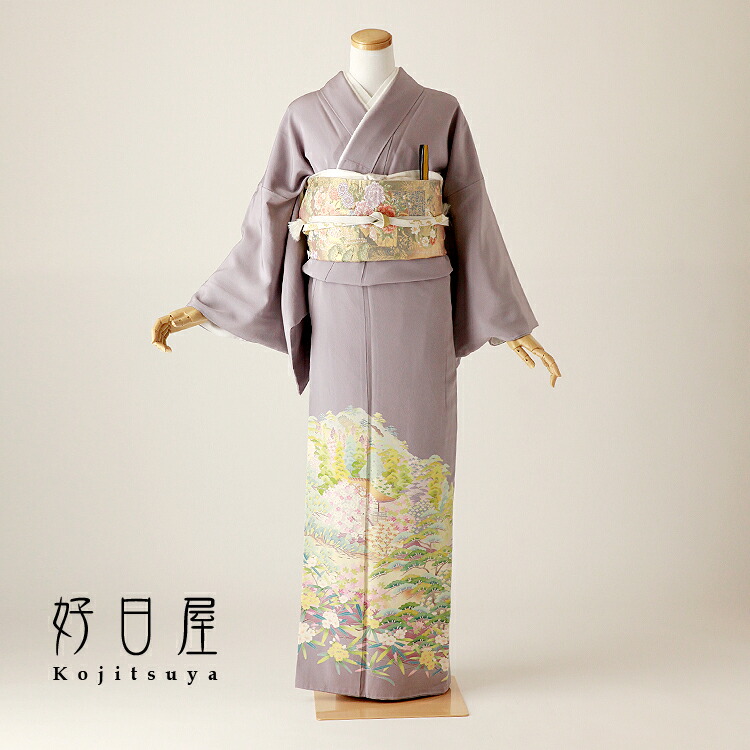 色留袖 身長153-170cm 三つ紋 it-062 - メルカリ