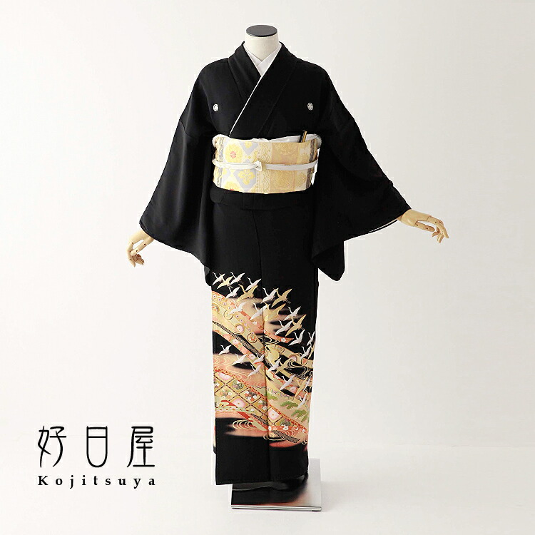 色留袖 身長154-169cm 三つ紋 it-063 - メルカリ