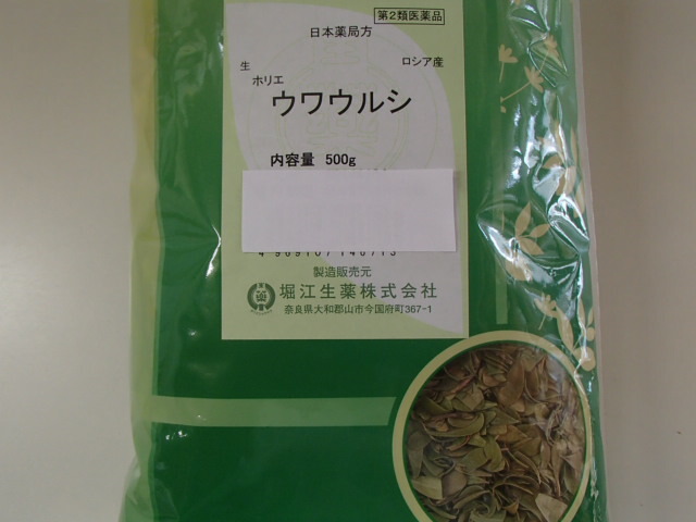 ウワウルシ・生　500g×３ 　堀江生薬【第2類医薬品】（うわうるし）
