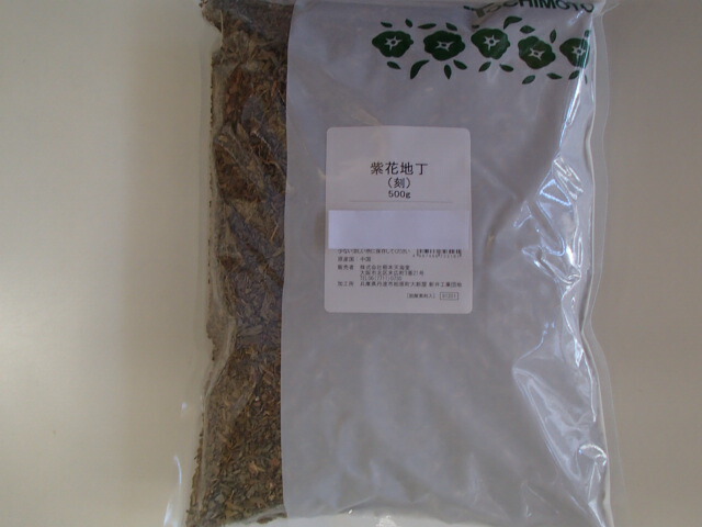 紫花地丁・刻 500g×２ 【中国産】【栃本天海堂】(シカジチョウ/しかじちょう)