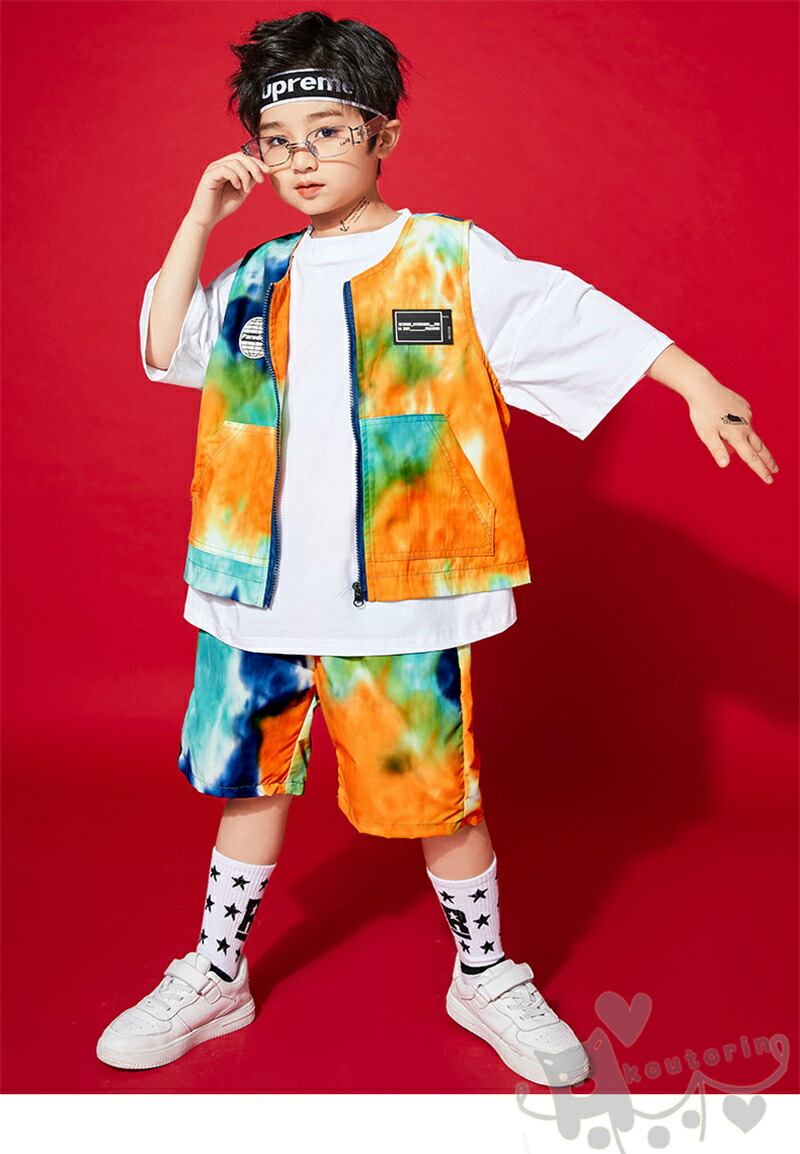 キッズダンス衣装 ヒップホップ 女の子 男の子 Hiphop 子供服 セットアップ Hiphop 白tシャツ タイダイ柄ベスト パンツ ジャズダンス チアガール 応援団 練習着 体操服 発表会 Hiphop 演出服 おしゃれ 110 180cm Sermus Es キッズダンス衣装 ヒップホップ 女の子 男の子 Hiphop 子供服 セットアップ Hiphop 白tシャツ タイダイ柄ベスト パンツ ジャズダンス チアガール 応援団 練習着 体操服 発表会 Hiphop 演出服 おしゃれ 110 180cm Sermus Es