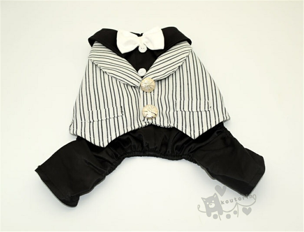 ペット用 犬服猫服 燕尾服 洋服 キシード スーツ 紳士 コスプレ ペット コスプレ プレゼント 犬タキシード ドッグウエア リボン 蝶ネクタイ お祝い 記念 パーティー 制服 小型犬 中型犬 ウエディング ドレス 送料無料 Giosenglish Com