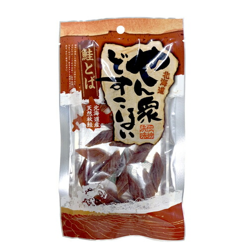 ヤマニ野口水産　北海道産　鮭とば　やん衆どすこほい　カットサーモン（40g）珍味　シャケ　おつまみ画像