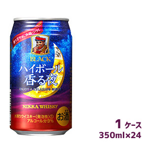 楽天市場 北海道限定 ニッカウイスキー ブラックニッカ ハイボール香る夜 350ml ウィスキー お酒 晩酌 女子会 宅飲み Passios パシオズ