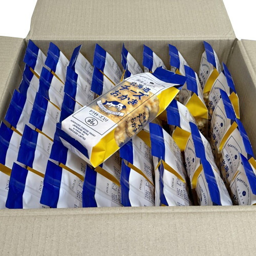 YOSHIMI　北海道チーズおかき　スタンドパック（95ｇ） ×40袋（1ケース）業務用　 まとめ買い　箱買い　HOKKAIDO CHEESE OKAKI　ヨシミ　米菓　スナック　おやつ