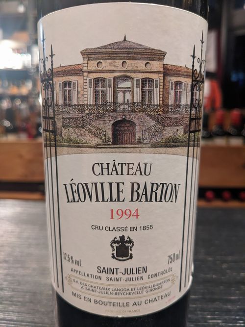 CH.LEOVILLE BARTON シャトー・レオヴィル・バルトン 2000 ○【未開栓】CHATEAU LEOVILLE BARTON シャトー・レオヴィル・バルトン