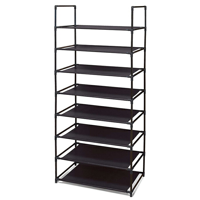 楽天市場】フリーラック 収納棚 / シンプルフリーラック8段 10513