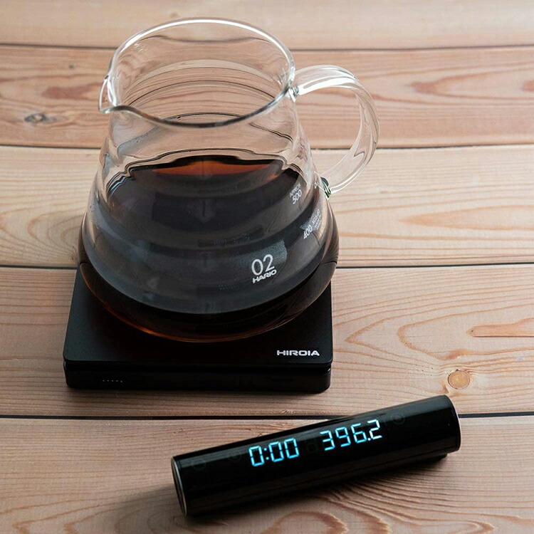 HARIO(ハリオ) コーヒースケール ジミー 計量範囲0〜2000g ブラック
