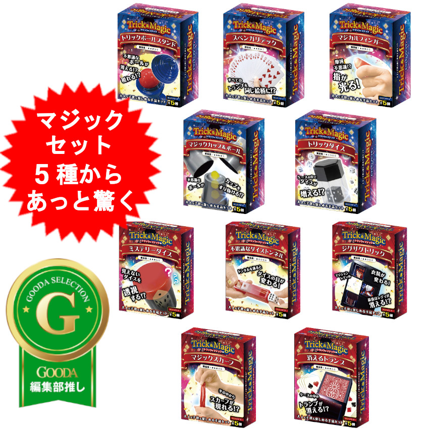 マジック 手品 DVDセット 10枚 手品グッズ マジックセット キッズ DVD動画 説明書付き 本格マジック
