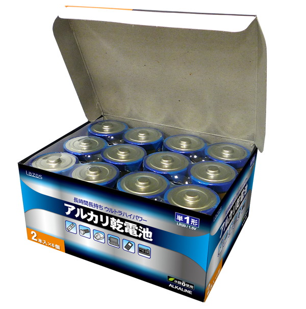 【楽天市場】12本 単1電池 単1 アルカリ 単1乾電池 単1アルカリ乾電池 単1形 アルカリ乾電池 単一 【宅配便発送専門】：コウノトリのDVD