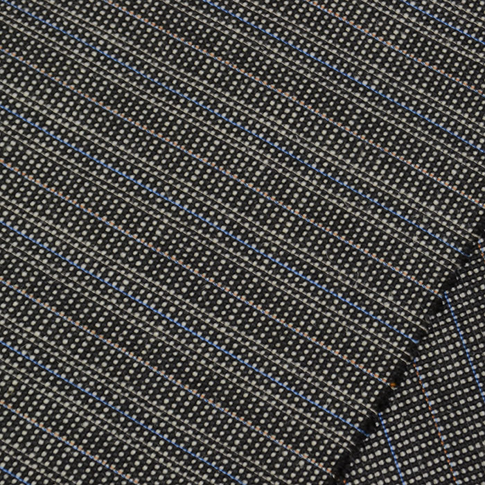 100 本物保証 ヴィンテージ Dormeuil ドーメル Tonik トニック スーツ用生地 黒系 2 9m No 75 特売 Habs Edu Kw
