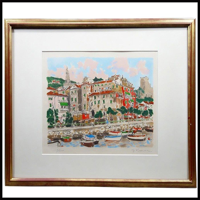 楽天市場】ジョルジュ ・ ラポルト 「 サン島の灯台 」 リトグラフ