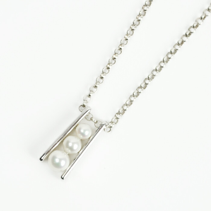 楽天市場】MIKIMOTO ミキモト パールネックレス SV シルバー