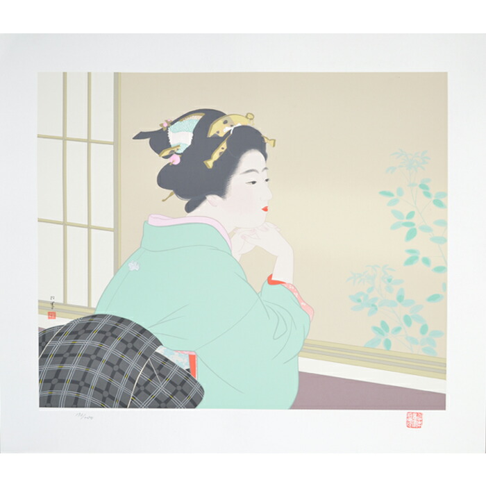 真作/ミュシャ[夜明け]シルクスクリーン(71/300)サインed有り/新品額装 51luPv7BW8L._UF350,350_QL50_.jpg