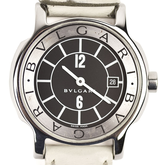 【ジャンク品】ブルガリ ソロテンポ ST29S デイト クォーツ BVLGARI レンタル商品【ST29S】BVLGARI ソロテンポ デイト ｜カリトケ