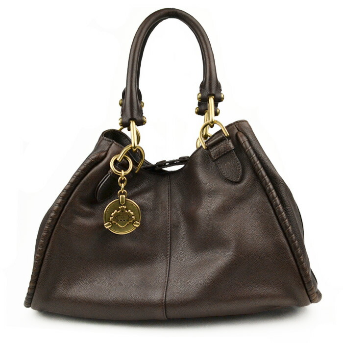 楽天市場】【バッグ】BALLY バリー パンチング レザー ハンドバッグ