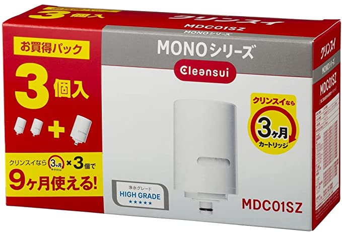 Cleansui HGC9SZ 3個入り浄水器カートリッジ 61qidX9BdRL._UF1000,1000_QL80_.jpg