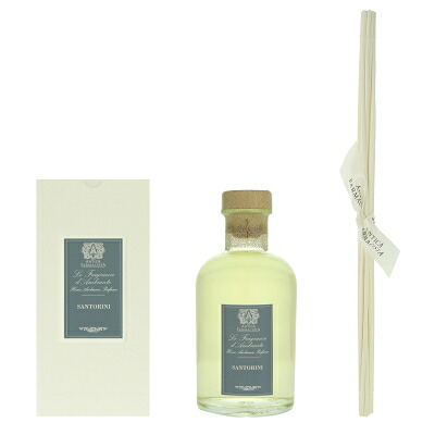 マラソン期間中エントリーでポイント5倍&最大1110円OFFクーポン★アンティカ ファルマシスタ ANTICA FARMACISTA ルームディフューザー サントリーニ 500ml 【当日出荷_休止中】【送料無料】|香水カンパニー