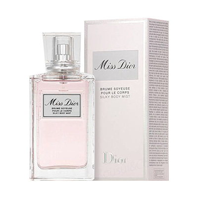 silky body mist miss dior