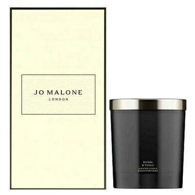 ジョー マローン JO MALONE ミルラ＆トンカ ホーム キャンドル 箱付き 200g 【当日出荷_休止中】【送料無料】【割引クーポンあり】