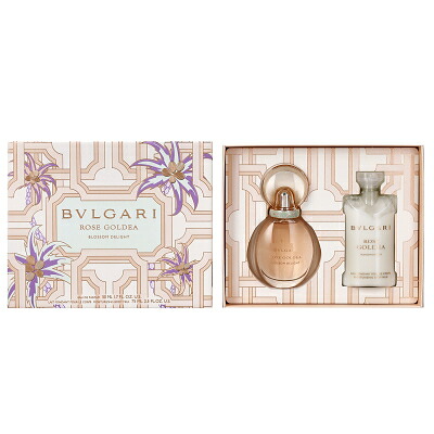 ブルガリ ローズ ゴルデア ブロッサム ディライト オードパルファム コフレセット 24 EDP50ml＋ボディミルク75ml 【香水】【当日出荷14時まで_休業日除く】【送料無料】【割引クーポンあり】｜香水カンパニー