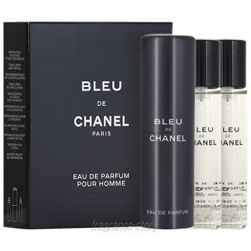 新品未開封★ブルードゥシャネル パルファム トラベル スプレイ3x20ml ブルー ドゥ シャネル パルファム トラベル スプレイ リフィル