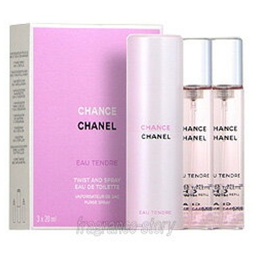 CHANEL チャンス オー フレッシュ ツィスト＆スプレイ 3×20ml Amazon | CHANCE EAU FRAICHE TWIST シャネル チャンス オー