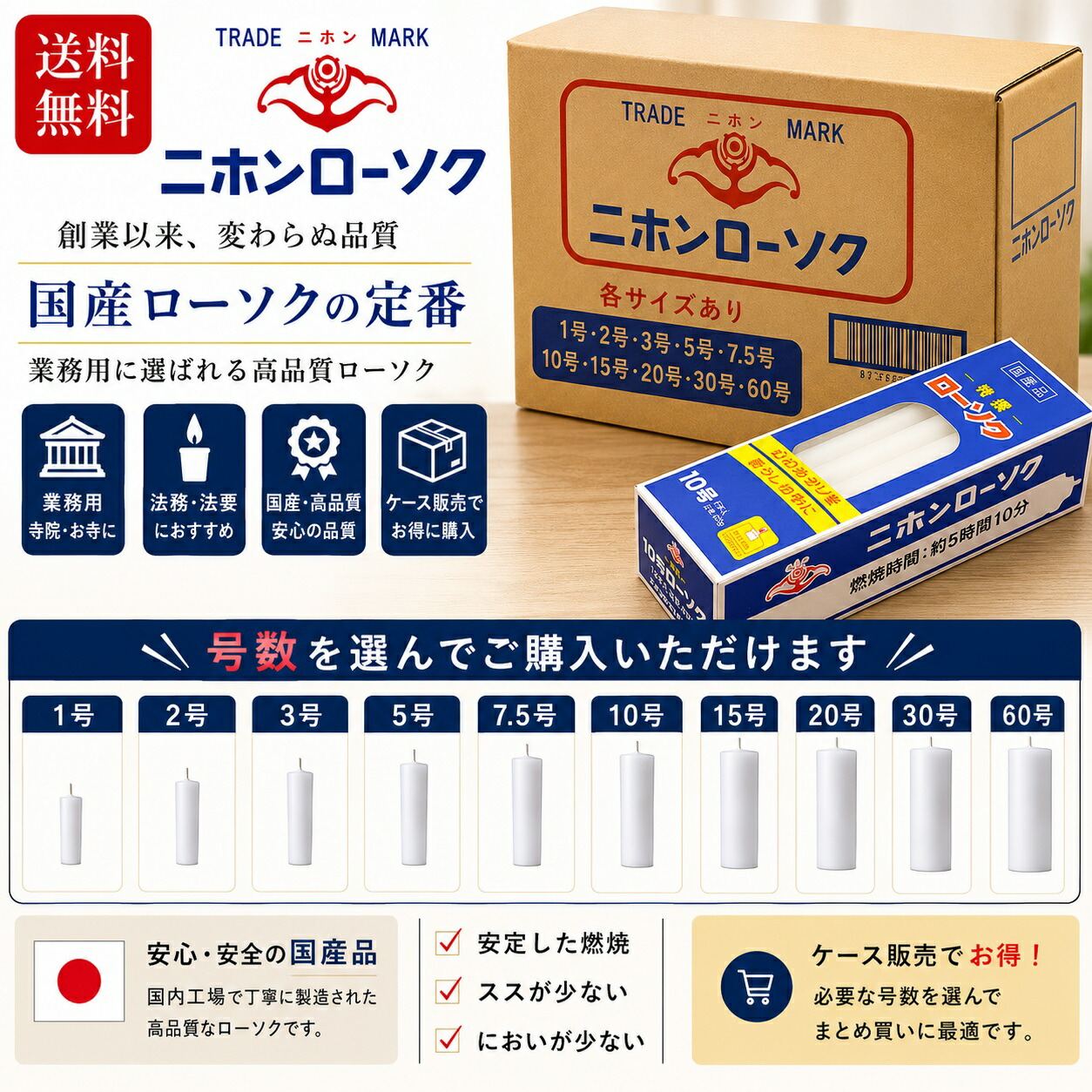 二電話機置き目ソク[450g]30箱 御役目用 入れもの売りわたす 1号/1.5号/2号/3号/5号/7.5号/10号/15号/20号/30号/60号/100号 入れもの売りわたす 御役目用 量販用 最安値 お寺さま 御役目用 日本キャンドル