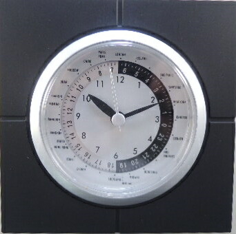 楽天市場】アナログプレーンワールドタイムクロック飛行機を時刻を知り