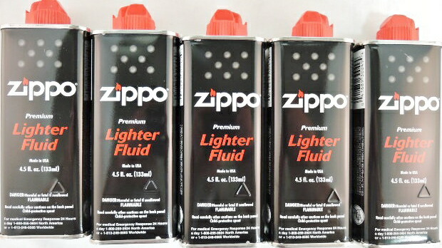 ジッポ　ライター　用　オイル　３５５ｍｌ　５本セット