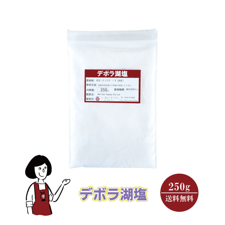 楽天市場】デボラ湖塩≪大粒≫250g メール便 送料無料 塩 ソルト 調味