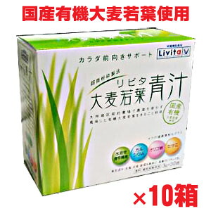 【1ケース】★送料無料★リビタ大麦若葉青汁 90g（3g×30袋）Δ【コンビニ受取対応商品】