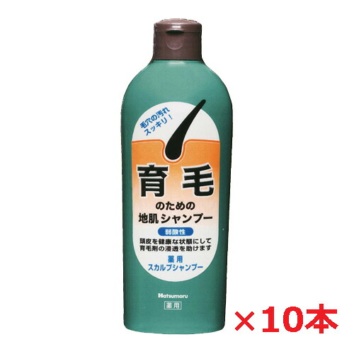 【10本セット】ハツモール 薬用スカルプシャンプー 300ml&times;10本｜ヘルスケア　コヤマ 8,991円