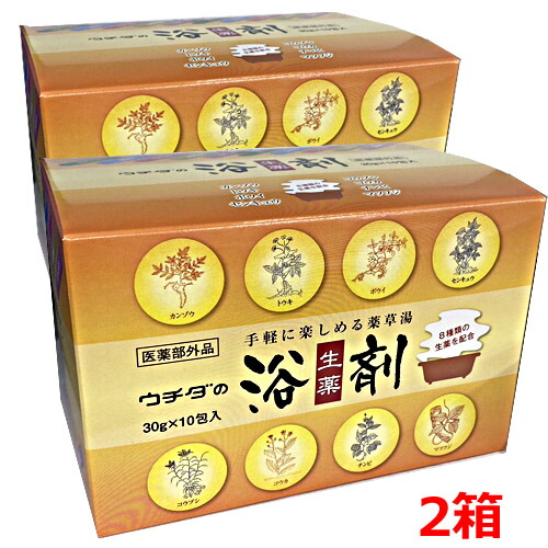 楽天市場】【6個セット】ウチダの浴剤 30g ×10包 医薬部外品 入浴剤