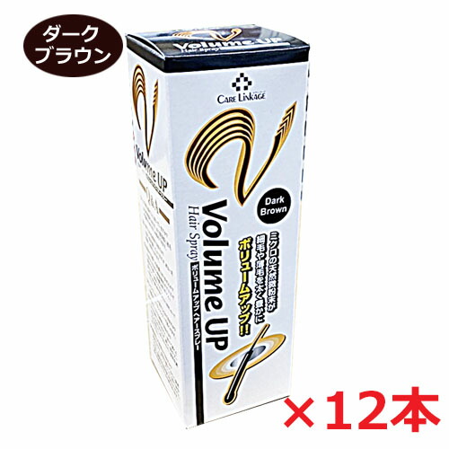 送料無料 12本セット 細毛 薄毛をボリュームアップヘアスプレー ダークブラウン 0g 薄毛隠しスプレー コンビニ受取対応商品 Butlerchimneys Com