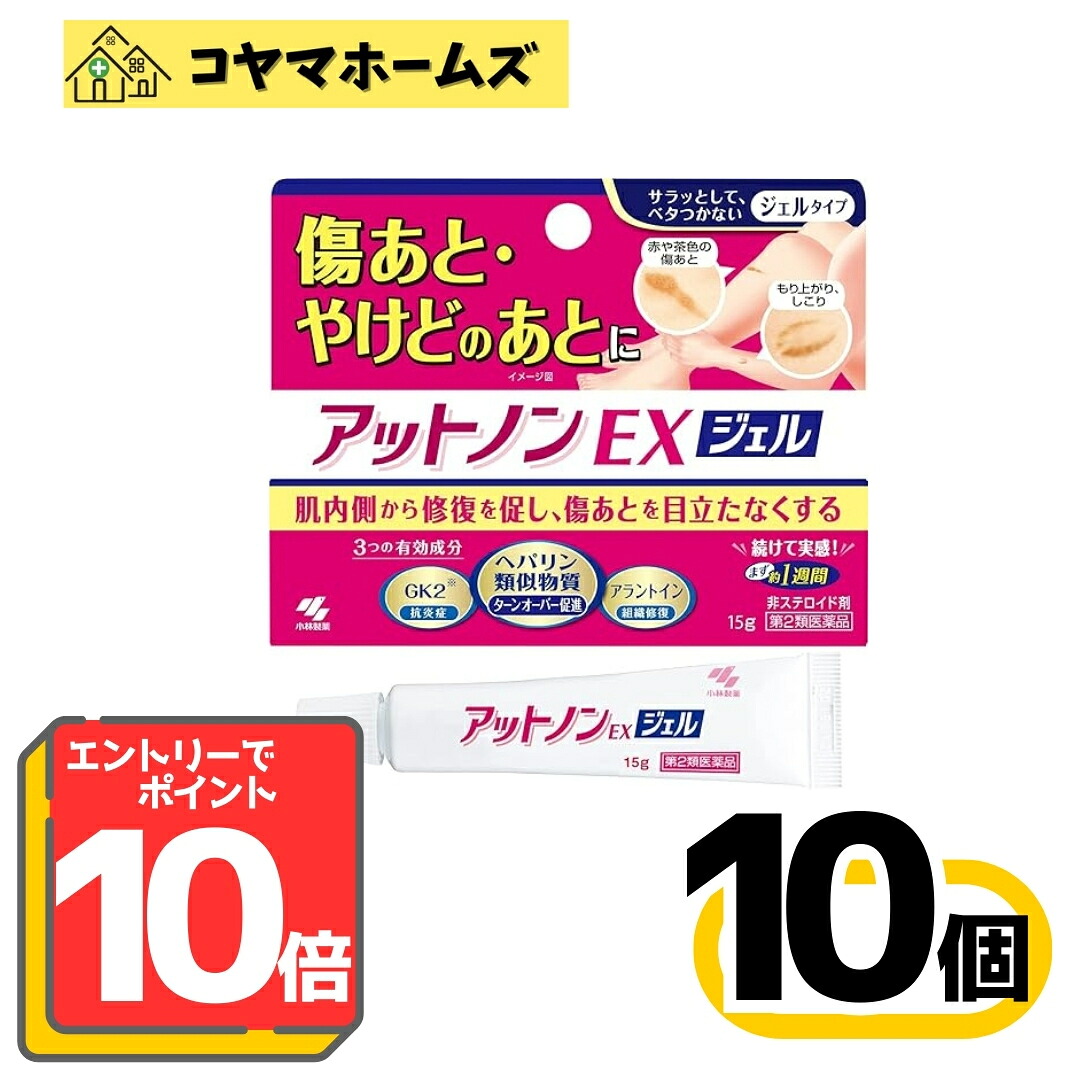 【百貨店SALE★P10倍★先着100円OFF】 【第2類飲み薬】アットノンEX ジェル 15g〔10仕掛ける〕※要エントリー