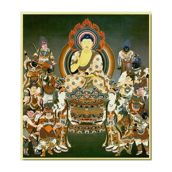 楽天市場】仏画色紙 千手観音 : 香老舗 高野山大師堂