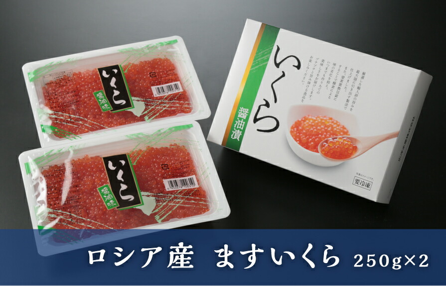 楽天市場 ロシアますいくら しょうゆ漬 500g 250g 2 広洋水産 こうよう水産 こうようすいさん いくら ます ギフト ロシア ます マス 醤油漬け ギフト 広洋水産オンラインショップ