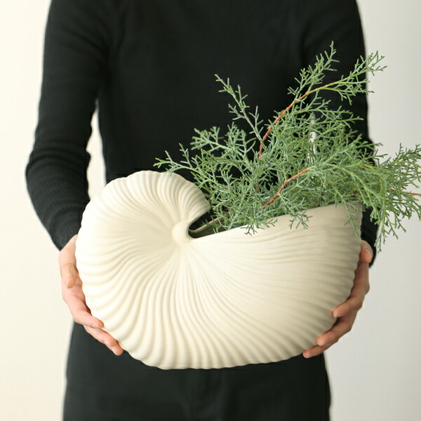 お取り寄せ】Ferm Living (ファームリビング) Shell Pot(シェルポット