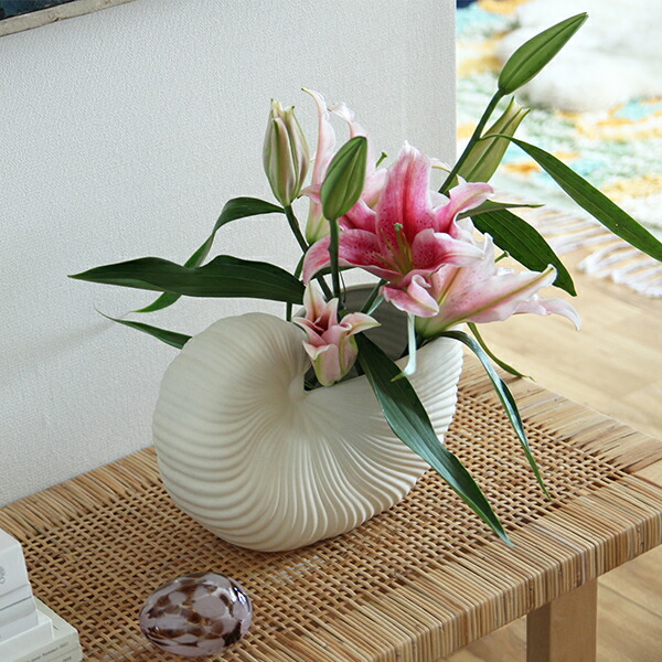 fermliving ファームリビング シェルポット 花瓶　新品 楽天市場】Ferm Living Shell Pot ファームリビング シェル