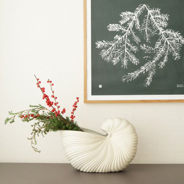 3月末から4月上旬発送予定】ferm LIVING (ファームリビング) Shell Pot