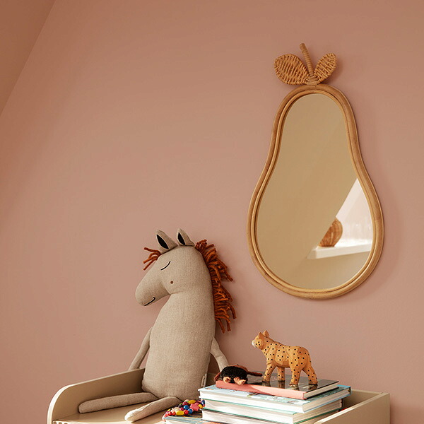 お取り寄せ】Ferm Living (ファームリビング) Pear Mirror (洋ナシ) 鏡 