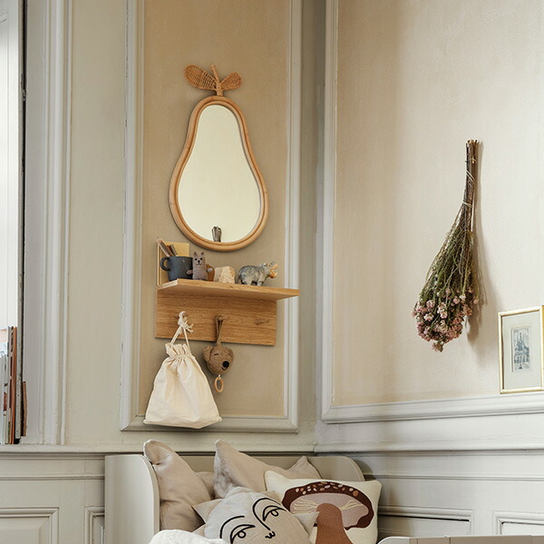 ferm LIVING (ファームリビング) Pear Mirror (洋ナシ) お取り寄せ】Ferm Living (ファームリビング) Pear Mirror (洋ナシ) 鏡