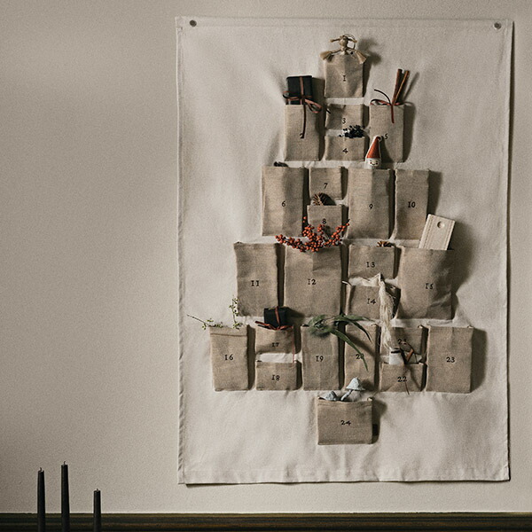 【新品】ferm LIVING Pine Christmas Calendar Ferm Living (ファームリビング) Pine Christmas Calendar (パイン