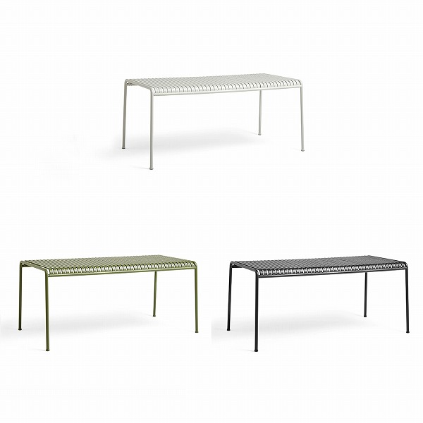 【お取り寄せ】HAY (ヘイ) Palissade Table パリサード テーブル L170cm アンスラサイト/オリーブ/スカイグレー【実費送料】【日本正規代理店品】|KOZLIFE コズライフ
