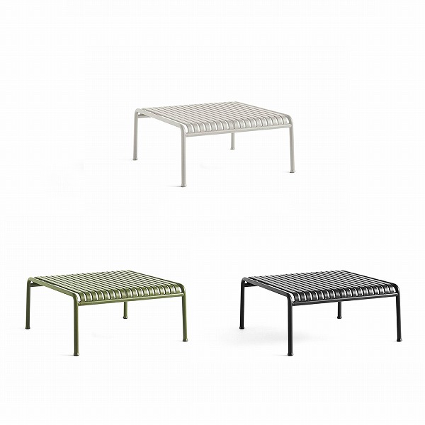 【お取り寄せ】 HAY (ヘイ) Palissade Low Table パリサード ローテーブル アンスラサイト/オリーブ/スカイグレー 【実費送料】【日本正規代理店品】