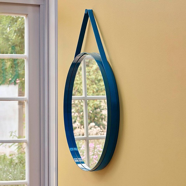 楽天市場】【お取り寄せ】HAY (ヘイ) STRAP MIRROR NO.2 ?50 ダーク