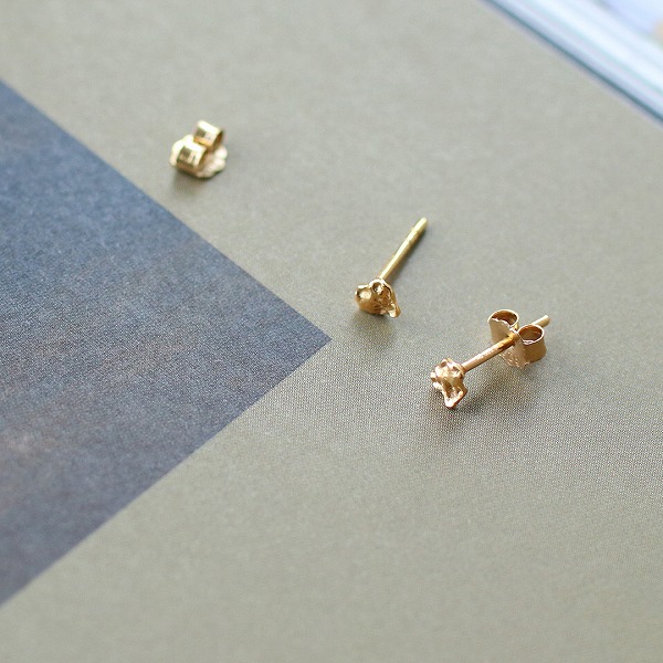 【お取り寄せ】 Enamel (エナメル) ピアス リオ ミニ ゴールド ミニピアス/北欧/日本正規代理店品